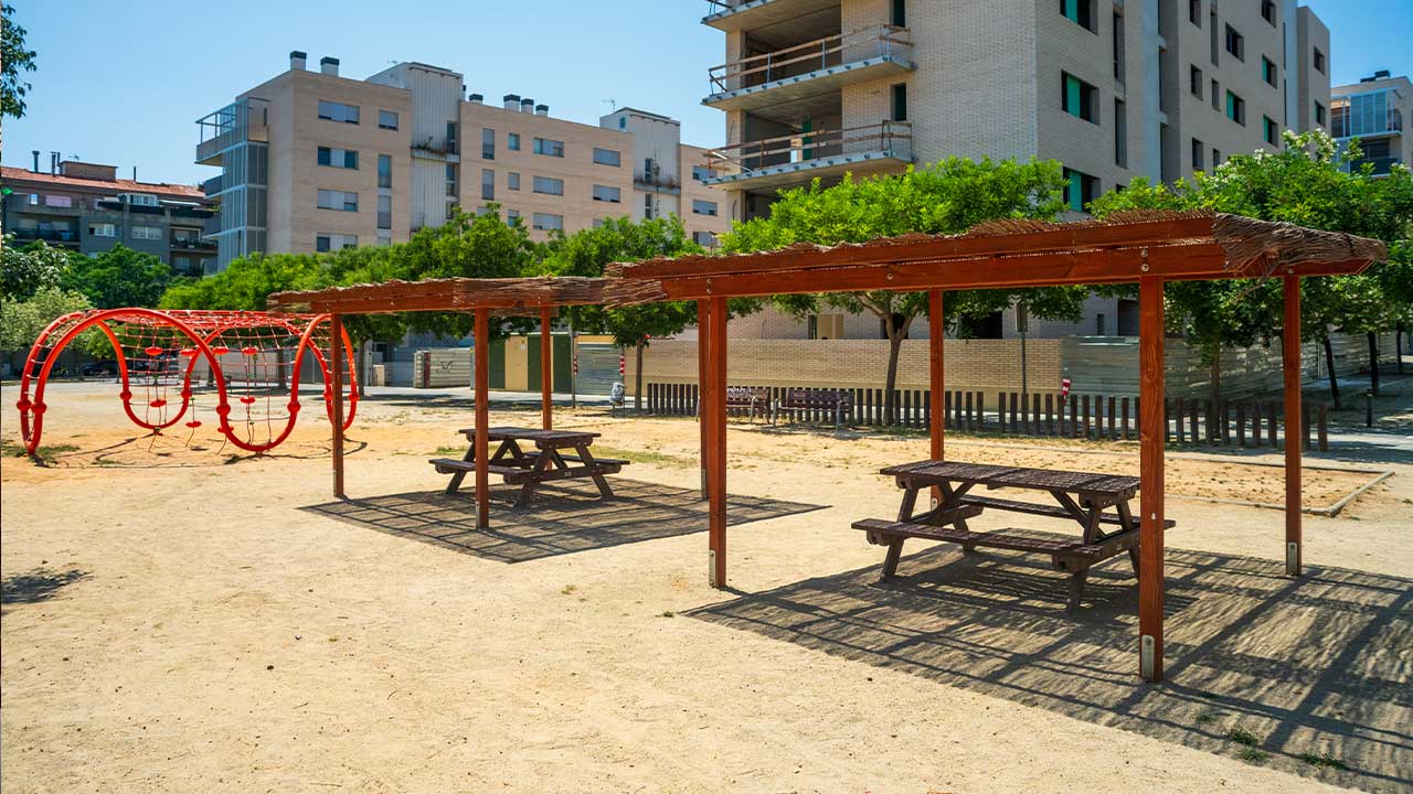 KLASIK rest area and playground in Vilafranca del Penedès
