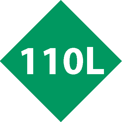 Capacity <br> 110L