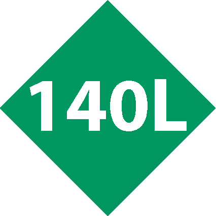 Capacity <br> 140L